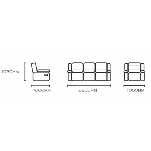 Brooklyn Lounge Suite Dimensions 500x500 
